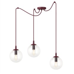 Emibig GIGI 3 BURGUNDY TRANSPARENT