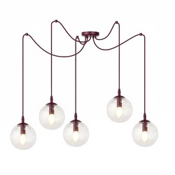 Emibig GIGI 5 BURGUNDY TRANSPARENT