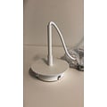 Plafonnier cylindrique en métal gris, hauteur 27 cm, douille GU10 max 8W, IP20, dimmable avec ampoule compatible, câble 300 cm