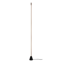 Lucide EQUINOX - Vloerlamp - LED Dimb. - CCT - 1x26W 2700K/4000K - Handbewegingssensor - Koffie - Vibes