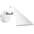 Vanila wall light metal black, E14 fitting, 145mm shade, 350° rotatable, 210cm cord with switch