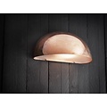 Scorpius Maxi applique murale extérieure, blanche, abat-jour boule 270x140 mm, culot E27, IP23 protégée contre les projections, métal-polycarbonate