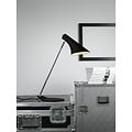 Vanilla desk lamp white, metal shade Ø145mm on Ø190mm base, 440mm high, E14 fitting, IP20, shade rotates 350°