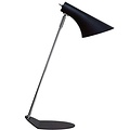 Vanilla Schreibtischlampe weiß, Metallschirm Ø145mm auf Ø190mm Fuß, 440mm hoch, E14-Fassung, IP20, Schirm 350° drehbar