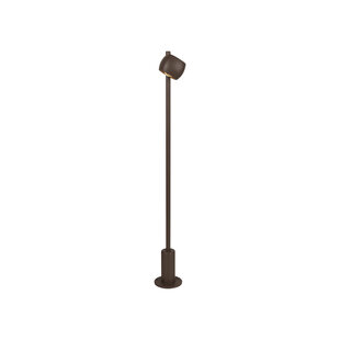 Lucide CAPRI - Lámpara de Pie Interior/Exterior - LED - 1x8W 2700K - IP54 - Café - Esencial