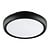 Fantasia Xeon ceiling light round black SMD LED 14W CCT 3000/4000K IP65