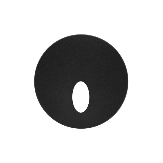 Fantasia ARAH Cover RD Oval Opening cache de finition noire pour rail magnétique