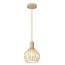 Fantasia RAGA Pendelleuchte in Beige, Durchmesser 16 cm, E27-Fassung. Leuchtmittel nicht enthalten. Aus der Deco-Kollektion.