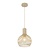 Fantasia Lámpara colgante Fantasia RAGA en beige, Ø23,5cm, casquillo E27