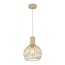 Fantasia RAGA Pendelleuchte in Beige, Durchmesser 23,5cm, E27-Fassung, Leuchtmittel nicht enthalten, Kollektion Deco