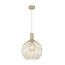 Fantasia RAGA Pendelleuchte in Beige, Durchmesser 35 cm, mit E27-Fassung (Leuchtmittel nicht enthalten).