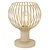 Fantasia RAGA Tischlampe beige, E27-Fassung, 1 Leuchtpunkt
