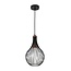 Fantasia Suspension Fantasia GITA à 1 point lumineux, finition bronze, collection Deco de Fantasia.