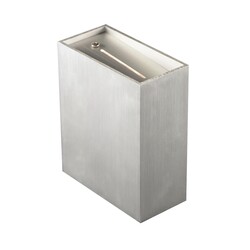 Fantasia HYPNOSE wall light up-down LED 2x2.5W brushed alu