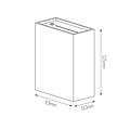 Fantasia Fantasia HYPNOSE wall light up-down LED 2x2.5W sand white - Stylish lighting for any room
