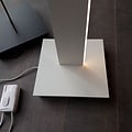 Fantasia Pure lampadaire blanc, aluminium, 1800 mm de haut, 32W LED, 2200 lumens, 3000K blanc chaud, dimmable, IP20