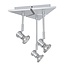 Fantasia Fantasia X-BASE+NUBIS PLAF 3XGU10 5W LED AN.ALU - Energy Efficient Ceiling Light