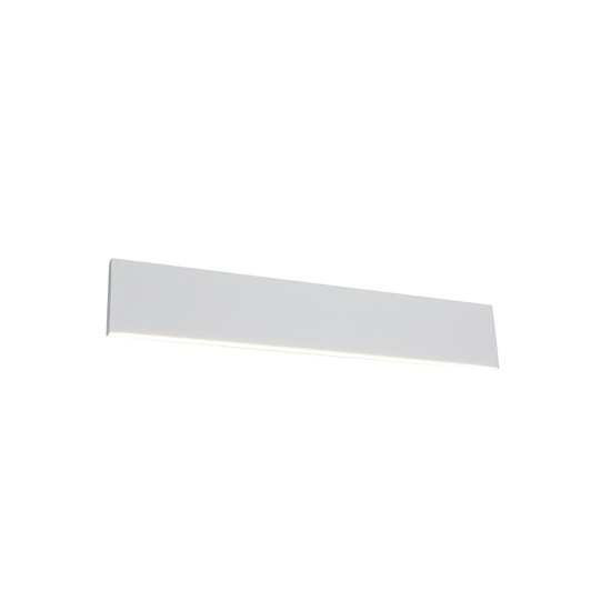 Trio Lighting Matt white large flat top/bottom wall lamp LED 9W 3000K - Ideal lighting solution for any space