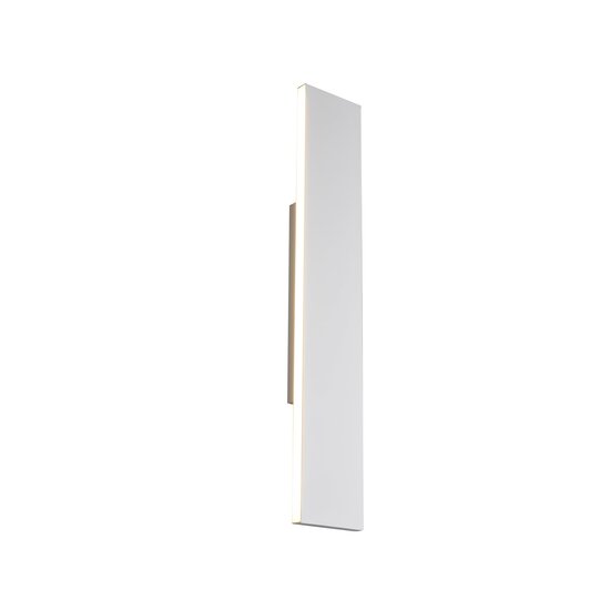 Trio Lighting Applique murale plate blanche mate LED 9W 3000K - Solution d'éclairage idéale pour tout espace