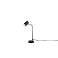 Trio Lighting Retro matt black table/desk lamp 1xGU10 - Ideal for any workspace