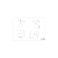 Trio Lighting Spot mural ou plafond rotatif blanc GU10 - Idéal pour un éclairage moderne