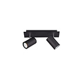 Trio Lighting Black two-piece rotatable ceiling spot 2xGU10 - Ideal for creating a cozy atmosphere