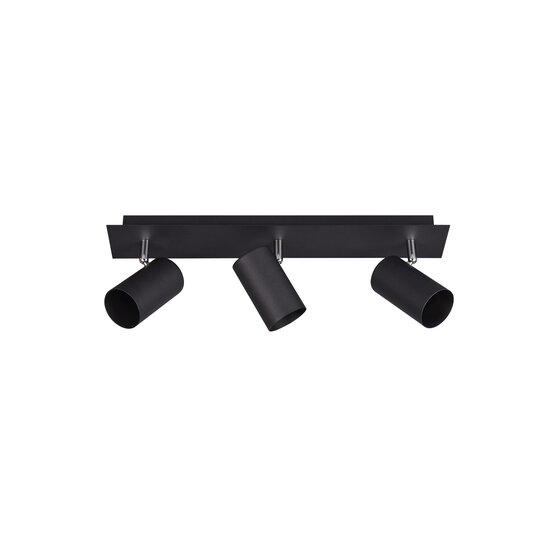 Trio Lighting Black three-piece rotatable ceiling spot 3xGU10 - Ideal for any space