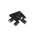 Trio Lighting Cuatro focos de techo 4xGU10 negro mate - Solución de iluminación ideal para cualquier espacio