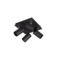 Trio Lighting Vierdelige plafondspots 4xGU10 mat zwart - Perfecte verlichting voor elke ruimte
