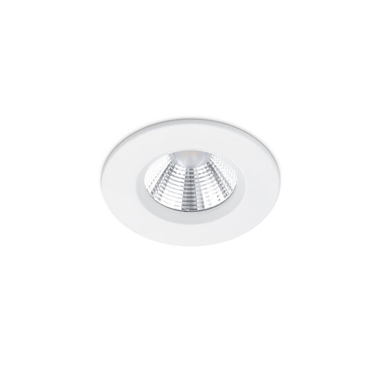Trio Lighting Runder IP65-Einbaustrahler mattweiße LED 1x5,5W DIM 3000K - Schaffen Sie eine gemütliche Atmosphäre