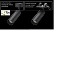 Hyrwell Fixo dimbare cilinderspot 12W voor rail, inbouw of opbouw dia 55 mm hoogte 115 mm - Perfecte verlichting voor elke ruimte