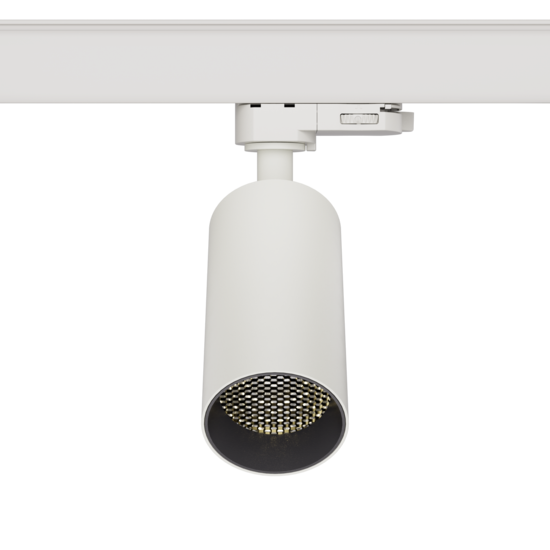Hyrwell Fixo foco cilíndrico 15W para riel, empotrado o montado en superficie dia 55 mm altura 115 mm - Iluminación ideal para cualquier espacio