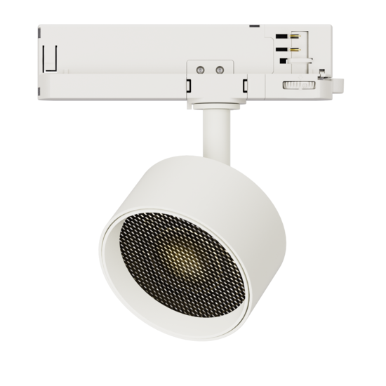 Hyrwell Fixo Dali foco cilíndrico 20W para riel dia 90 mm altura 47 mm ultra plano - Solución de iluminación ideal para cualquier espacio