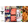 Hyrwell Shopy rail spot para iluminación de carne rosa 36 Watt 2300 Kelvin - Ideal para resaltar productos cárnicos