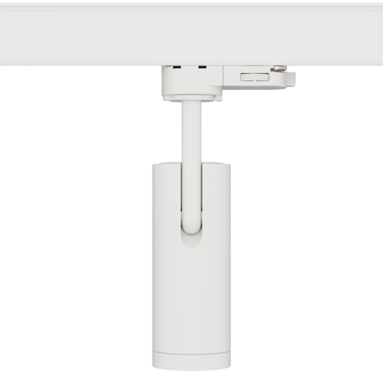 Zoomy Hyrwell 6W directional spotlight with rotating lens from narrow 8° beam to 46° wide - Ideal for customizable lighting in any space