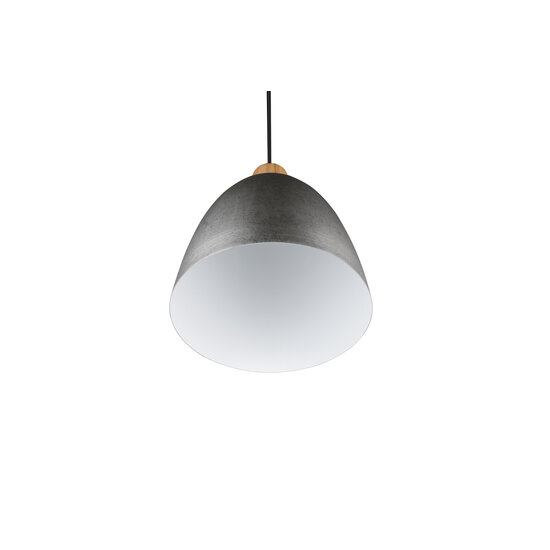 Trio Lighting Lámpara colgante 1xE27 40W níquel antiguo - Crea un ambiente acogedor
