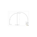Trio Lighting Oogstrelende gebogen titaan vloerlamp LED 18W DIM 3000K - Creëer een sfeervolle ambiance in uw ruimte