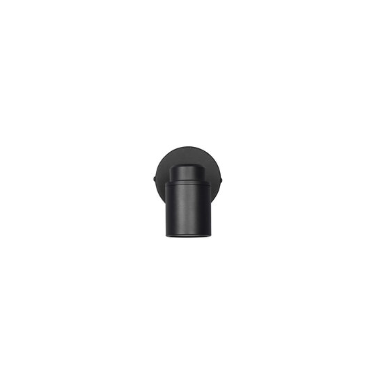 Spot orientable IP44 étanche mur/plafond noir mat 1xGU10 5W
