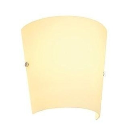 slv applique murale verre frontal, douille E27, 246mm large, 250mm haut, 127mm profond, sans ampoule