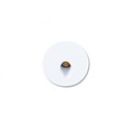 Indigo built-in wall light LED white, round, 65mm diameter, 40mm height, 3.3W, 220 lumen, 3000K warm white, non-dimmable
