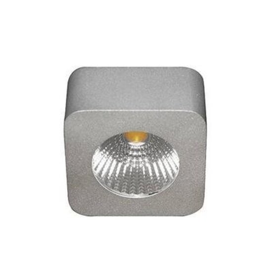 Indigo plafonnier LED carré, blanc, 62x62 mm, 31 mm de haut, 5W, 310 lumens, 3000K blanc chaud, non dimmable
