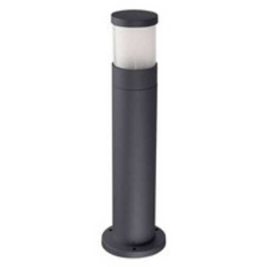 Indigo borne lumineuse ARM-654-03-500, anthracite en fonte d'aluminium, 500mm de haut, Ø140/92mm, culot E27, IP44
