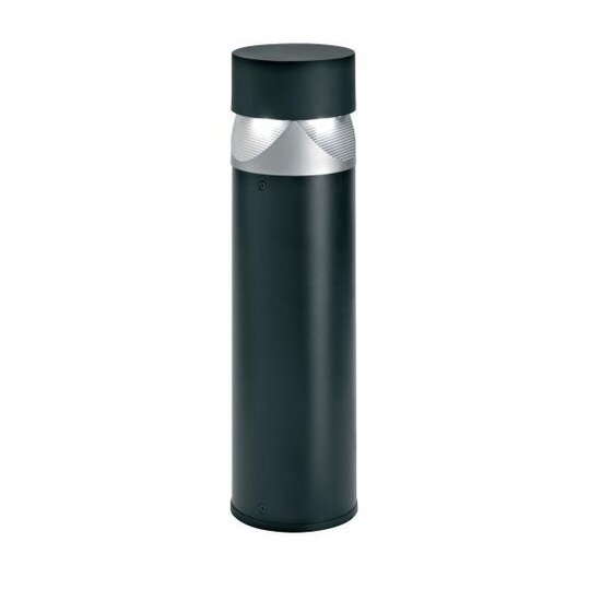 Indigo Turks P LED Pollerleuchte 400mm hoch, Ø112mm, 3W, 300 Lumen, 3500K, IP66, silber