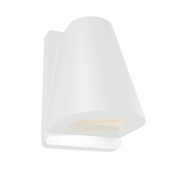 Indigo outdoor wall light, black, GU10 (bulb not included), 100x155x113mm, IP55, non-dimmable