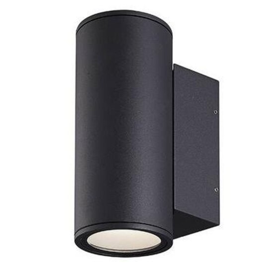 Indigo (Rexel) Outdoor Wall Light LED Up-Down 2x12W Grey - 1200 Lumen 3000K IP54