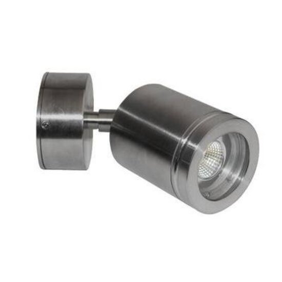 Indigo Außenwandleuchte LED ausrichtbar, Aluminium, IP65, 420 Lumen, 3000K, 85 mm hoch, 4W