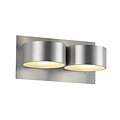 Fantasia Fantasia NIC-NAC LUZ DE PARED 2XG9/2,5W LED AN.ALU - Diseño elegante de lámpara de pared de aluminio