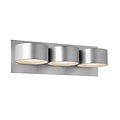 Fantasia Nic Nac LED wandlamp met 3x G9 fitting, 2,6W LED lichtbron inbegrepen, afwerking antraciet aluminium