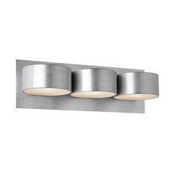 Nic Nac LED wandlamp 3xG9 2,6W antraciet aluminium
