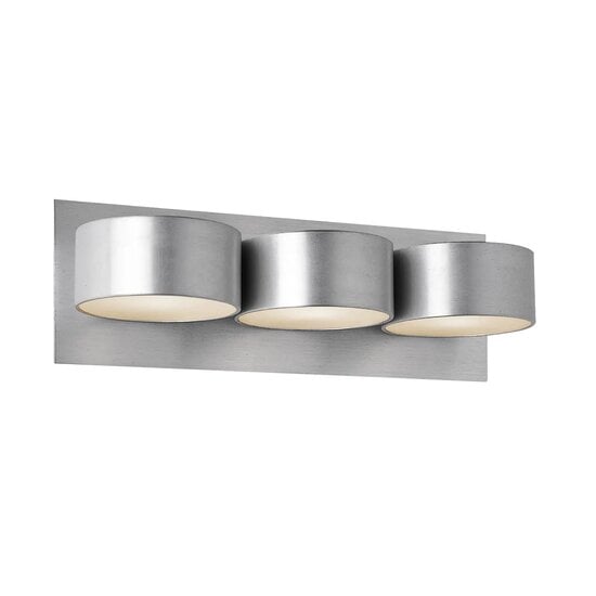 Fantasia Applique murale Nic Nac avec 3x douille G9, source LED 2,6W incluse, finition aluminium anthracite